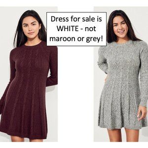 Hollister Dresses - NEW Hollister Cable Knit Swing Sweater Dress Hollister Dresses - NEW Hollister Cable Knit Swing Sweater Dress